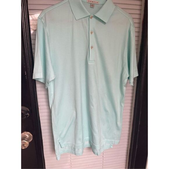 Peter Millar Other - Peter Millar Comfort Fit Short Sleeve Green Men’s Shirt Size S